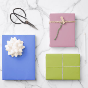 Modern Periwinkle Rebel Gift Wrapping Paper Sheet