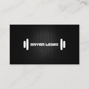 Modern Personal Trainer Business Card