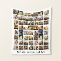 Modern Personalised 56 Photo Collage