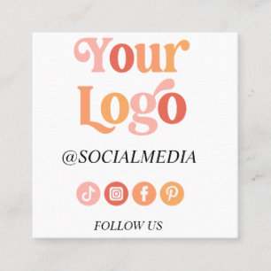 Modern Personalised boho card