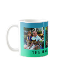 Modern Personalised Custom 3 Photo Family Collage