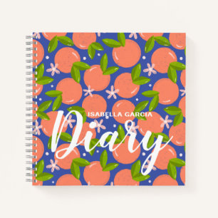 Modern Personalised Diary Notebook