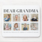 Modern Personalised Grandma We Love You 8-Photo