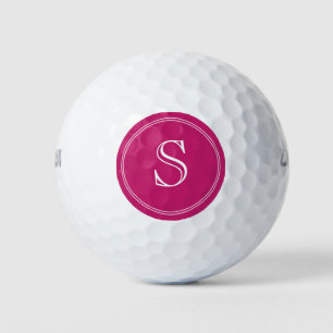 Modern Personalised Initial and Name Golf Balls