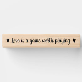 Modern Personalised Jenga Wedding Guest Book