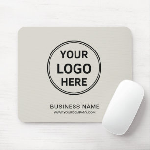 Modern Personalised Logo Business Corporate Mouse Mat