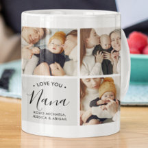 Modern Personalised Love You Nana 9-Photo