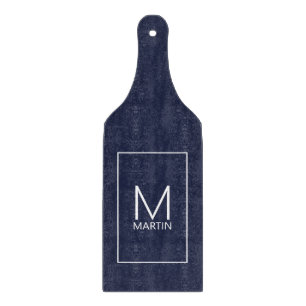 Modern Personalised Monogram and Name Cutting Board