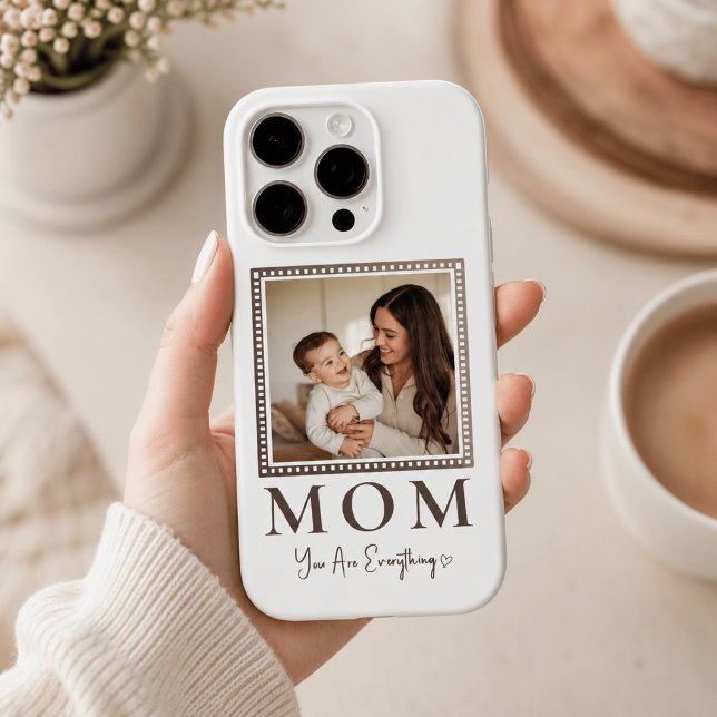 Modern Personalised Mum Photo Phone Case (Creator Uploaded)