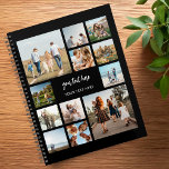 Modern Personalised Photo Collage Planner<br><div class="desc">Create your own personalised photo collage planner featuring 12 of your favourite photos.</div>