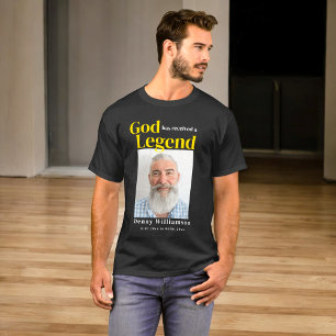 Modern personalised photo memorial  T-Shirt