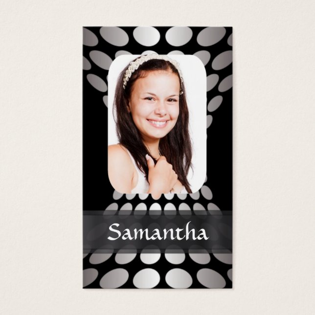 Modern personalised photo template (Front)