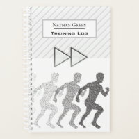 Modern Personalised Running Goals Training Log