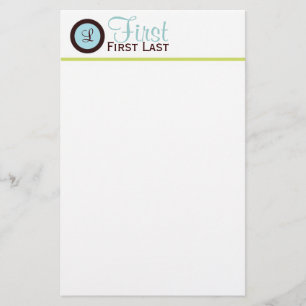 Modern Personalised Stationary Stationery