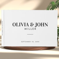 Modern Personalised With Name Wedding Reception