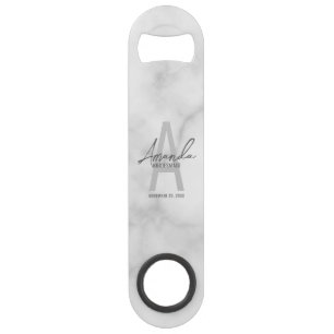 Modern Personalized Bridesmaid's Monogram and Name