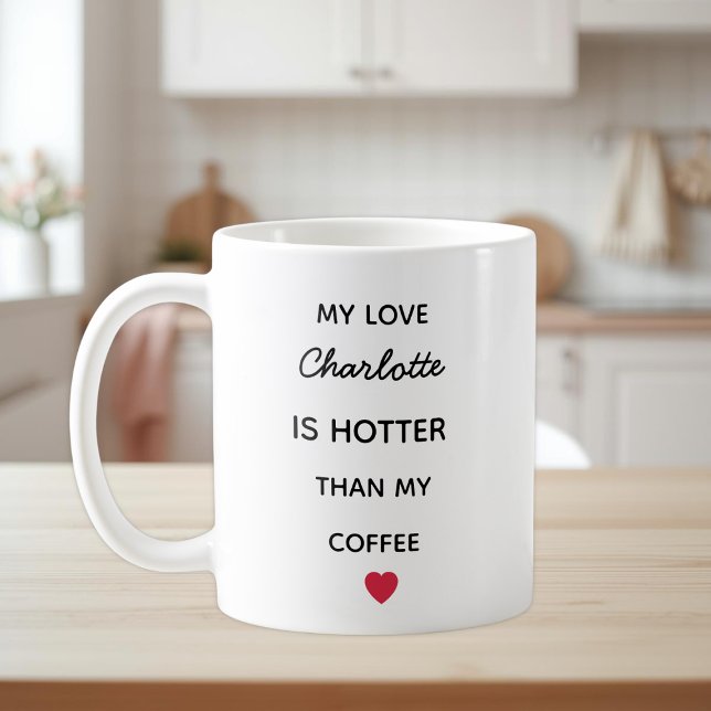 Modern Personalized Love Coffee Mug (Creator Uploaded)