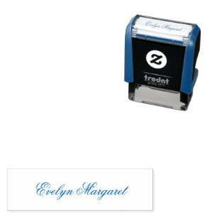 Modern Personalized Name Marking Self-inking Stamp