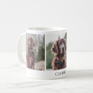Modern Pet Dog Custom Photo Coffee Mug