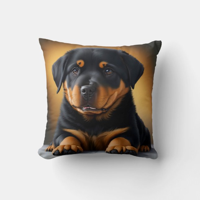 Modern Pet Photo, Dog Photo, Dog Lover  Cushion (Front)