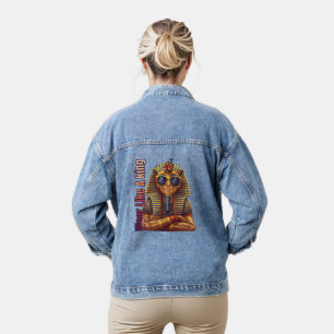 Modern Pharaoh: Wear Like A King Denim Jacket