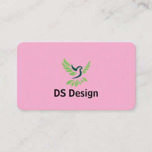Modern Phoenix Logo Business Card