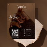 Modern Photo Beauty Salon Flyer<br><div class="desc">Promote your nail or beauty salon with a modern,  professional flyer that grabs attention and highlights your services. Designed with a clean,  stylish layout,  this flyer is perfect for showcasing your services,  discounts,  or special promotions. Customise it for your needs.</div>