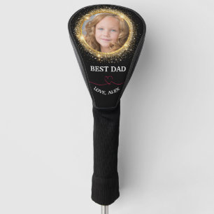 Modern Photo Best Dad By Par Golf Head Cover