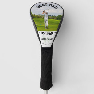 Modern Photo Best Dad By Par Golf Head Cover