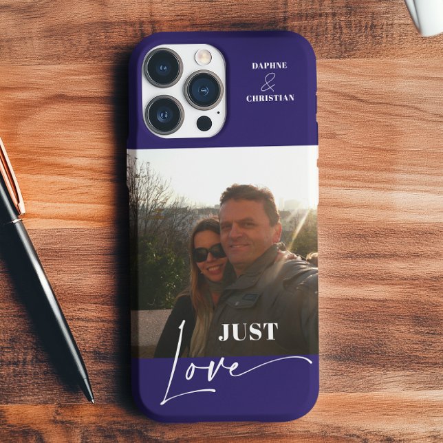 Modern Photo Blue  Case-Mate iPhone Case (Creator Uploaded)
