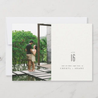 Modern Photo Chic Save The Date