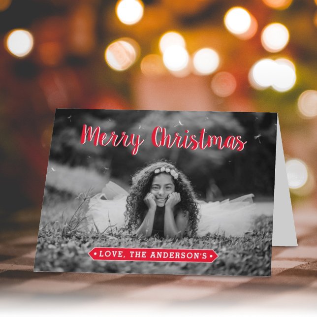 Modern Photo Christmas Card (Creator Uploaded)