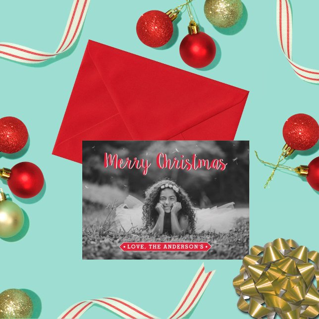 Modern Photo Christmas Card (Creator Uploaded)