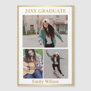 Modern Photo Class of 20XX Graduation Announcement