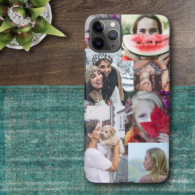 Modern Photo Collage 6 Image  iPhone Case (Creator Uploaded)