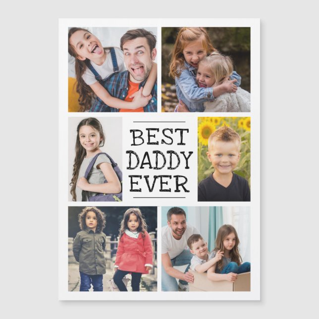 Modern Photo Collage  |  Best Daddy Ever (Front)