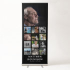 Modern Photo Collage Funeral Remembrance