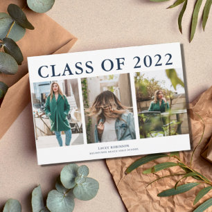 Modern Photo Collage Graduation 2021 Announcement