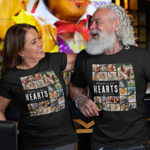 Modern Photo Collage Memorial T-Shirt
