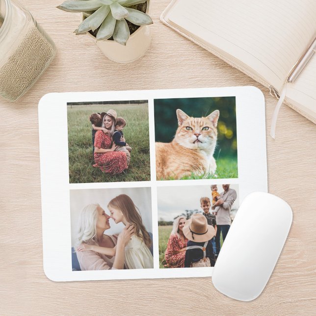 Modern Photo Collage Mouse Mat (Creator Uploaded)