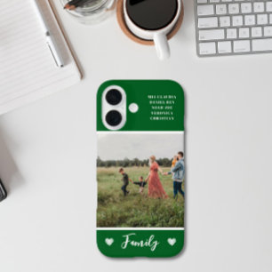 Modern Photo Colourful Green  iPhone 16 Case