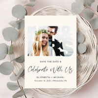Modern Photo Cream Wedding Reception