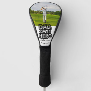 Modern Photo dad MY hero Head Cover