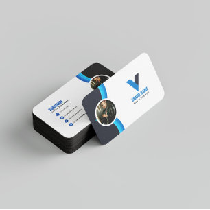 Modern Photo Elegant  Business Card
