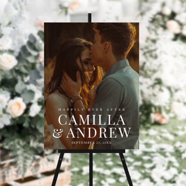 Modern Photo Elegant Wedding  Poster (Creator Uploaded)