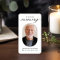 Modern Photo Funeral Memorial Prayer