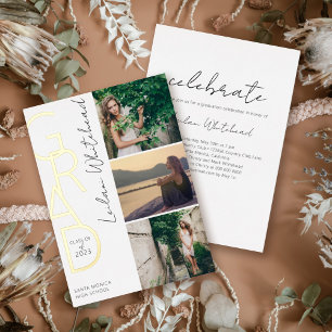 Modern Photo Grad White