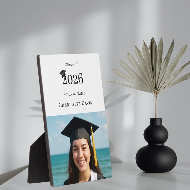 Modern photo Graduate Plaque (Creator Uploaded)