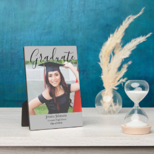 Modern Photo Graduate Plaque