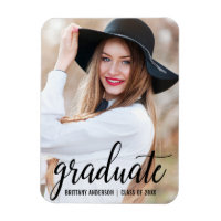 Modern Photo Graduation Announcement B
